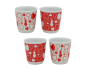 Preview: Bialetti Curoe Bicchierini 4er Tassen Set