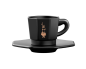 Preview: Bialetti 8eckige Espresso Tasse Detail