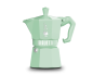 Preview: Bialetti Moka Exclusive ALU Mint Espressokocher 3 Tassen