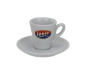 Preview: Ionia Espressotasse Tasse und Untertasse dickwandig mit Logo