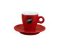 Preview: Vergnano Espresso Tasse matt rot