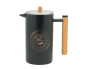 Preview: JOEs French Press 1 Liter schwarz Edelstahl