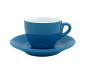 Preview: Nuova Point Cappuccino Tasse PALERMO blau 145ml