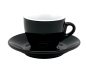 Preview: Nuova Point Cappuccino Tasse PALERMO schwarz (145)