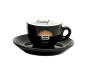 Preview: Saicaf Espresso Tasse schwarz Il Caffe