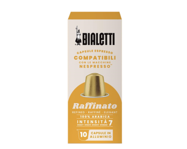Bialetti Caffe Raffinato Nespresso Kapsel 10 Stück