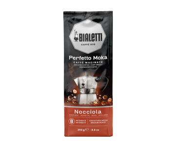 Bialetti Caffe Perfetto Moka Nocciola 250g gemahlen