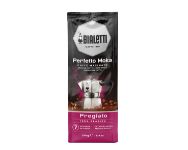 Bialetti Caffè Perfetto Moka PREGIATO 250g gemahlen