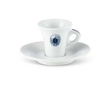 Borbone Espresso Tasse mit Untertasse