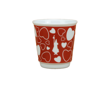 Bialetti Curoe Bicchierini Becher rot