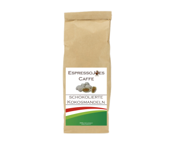 EspressoJOEs Caffe schokolierte Mandeln mit Kokos