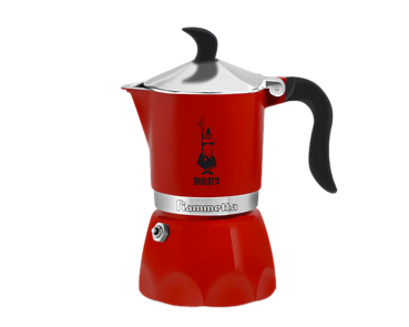 Bialetti Fiammetta rot 3 Tasse