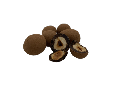 EspressoJOEs Caffe schokolierte Haselnüsse mit Kakao