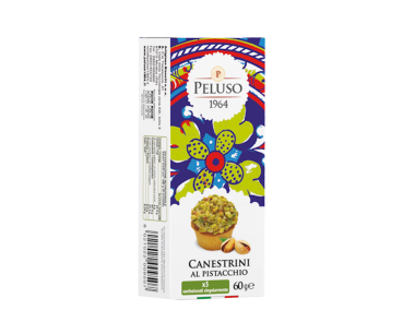 Peluso 1964 CANESTRINI AL PISTACCHIO 60g