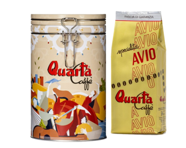 Quarta Avio Oro mit Geschenkdose 250g gemahlen