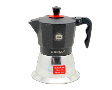 Saicaf Caffettiera TopMoka schwarz