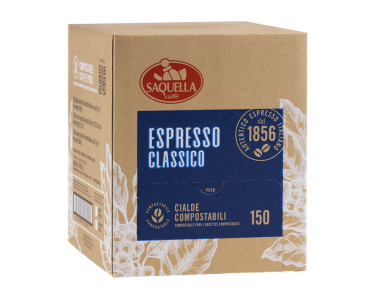 Saquella Classico Cialde 150 Stück