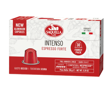 Saquella Caffe Intenso Espresso Forte Nespresso Kapseln