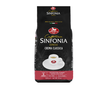 Saquella SINFONIA Crema Classica 1kg Bohnen