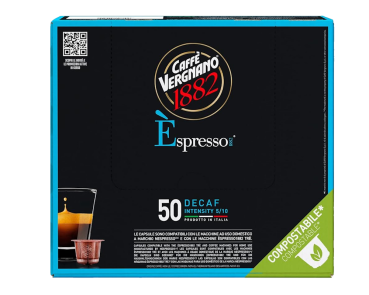 Vergnano Decaf Nespressokapseln kompostierbar