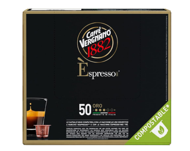 Vergnano Oro Nespressokapseln kompostierbar