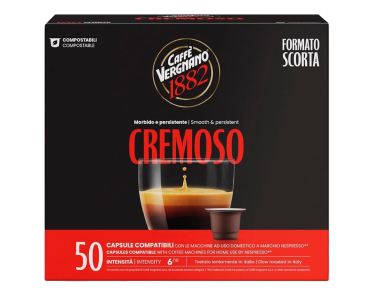 Vergnano Cremoso Nespressokapseln kompostierbar