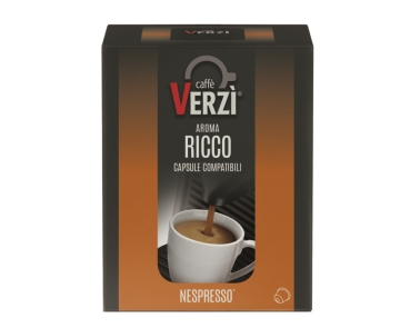 Caffe Verzi Aroma Ricco Nespresso Box