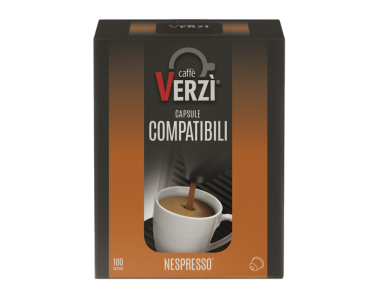 Caffe Verzi Aroma Dolce Nespresso Kapsel Box