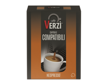 Caffe Verzi Aroma Ricco Nespresso Box