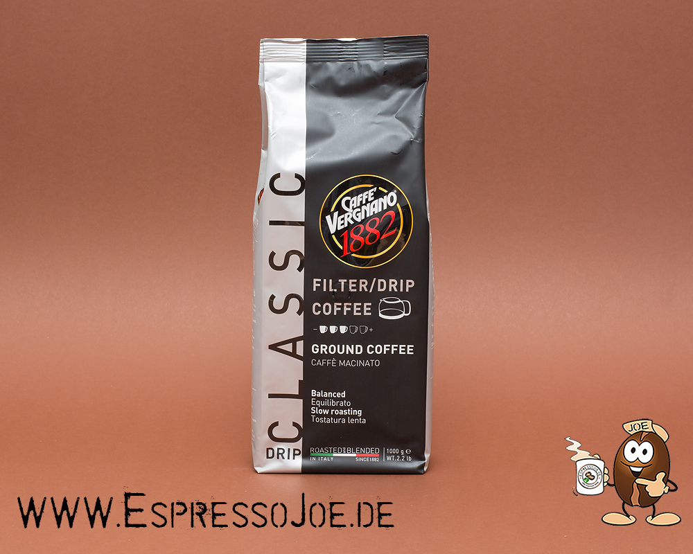 1kg FILTER Kaffee Classic, für Filtermaschinen, für große Genießer