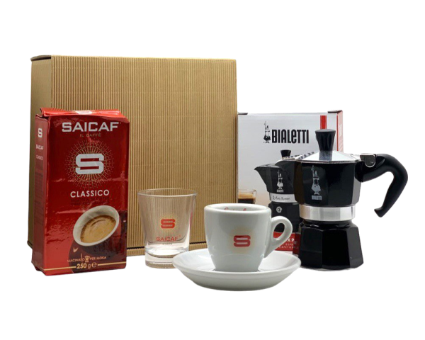 Geschenkset Saicaf & Bialetti