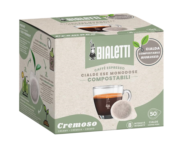 Bialetti Caffe Cremoso Espresso ESE Pads Box