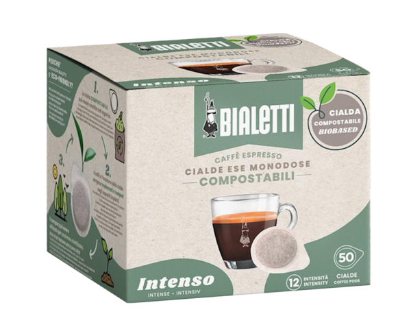Bialetti Caffe Intenso Espresso ESE Pads Box