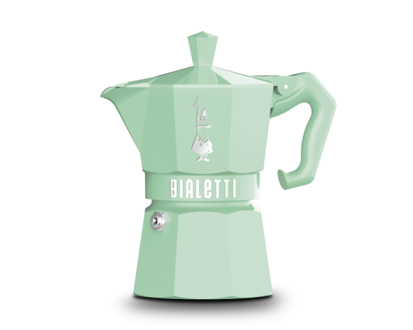 Bialetti Moka Exclusive ALU Mint Espressokocher 3 Tassen