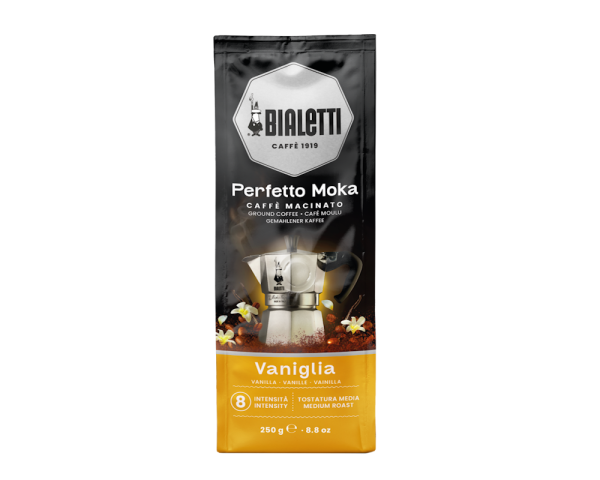 Bialetti Caffe Perfetto Moka Vaniglia 250g gemahlen