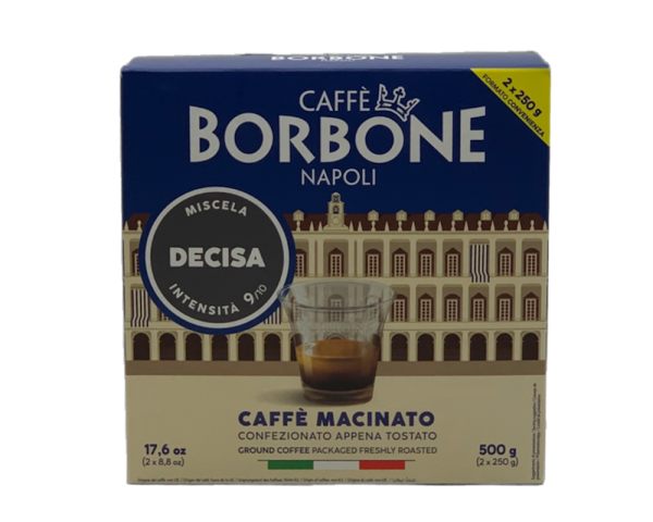 Borbone Miscela Decisa Caffe Maciato 2x250g gemahlen
