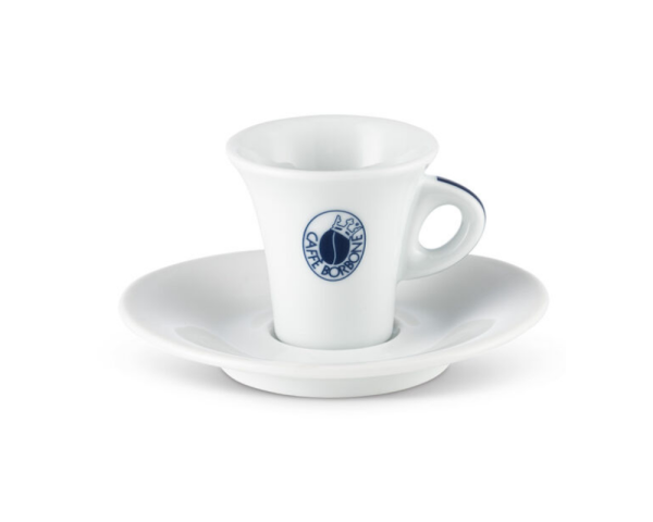 Borbone Espresso Tasse mit Untertasse