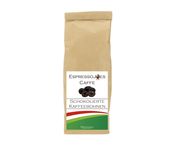 EspressoJOEs Caffe schokolierte Kaffeebohnen