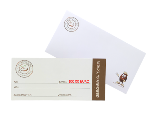 JOEs Geschenkgutschein im Wert von 100 EURO