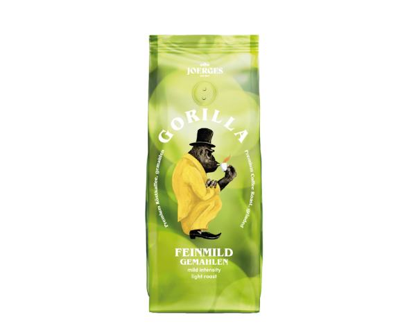 Gorilla Feinmilder Kaffee 500g gemahlen