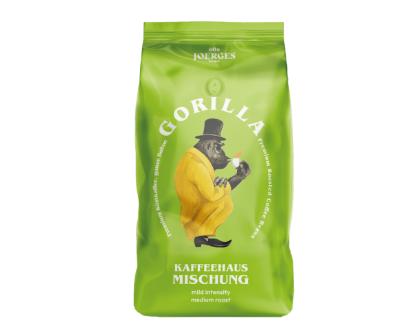 Gorilla Kaffeehaus Mischung 1kg Bohnen