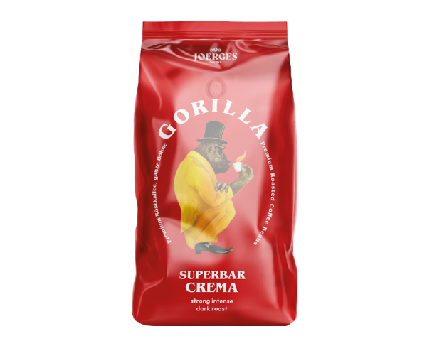 Gorilla Superbar Crema 1kg Bohnen