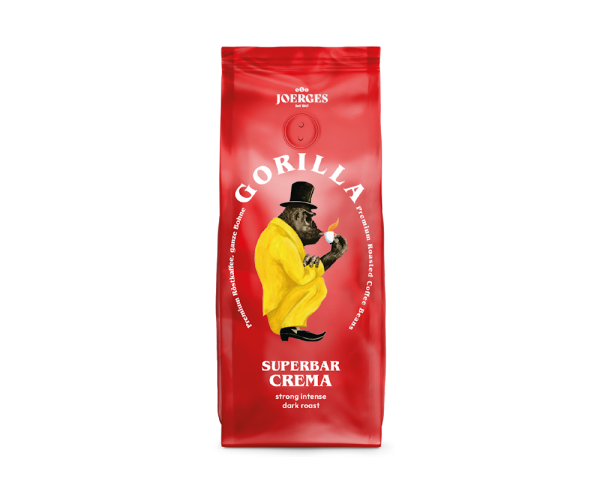 Gorilla Superbar Crema 250g  Bohnen