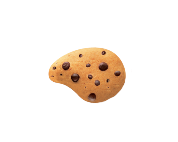 Glutenfreier Keks mit Schokoladen Tropfen