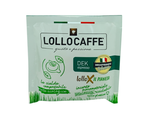 Lollocaffe DEK (decaffeinato) Miscela Cialde ESE Pads