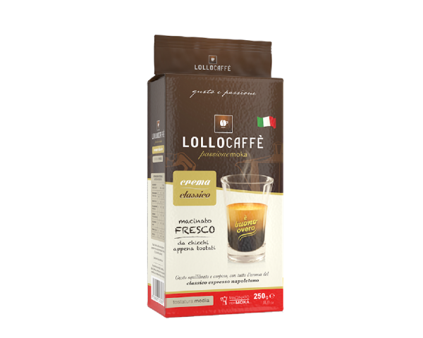 Lollocaffe Crema Classico 250g gemahlen