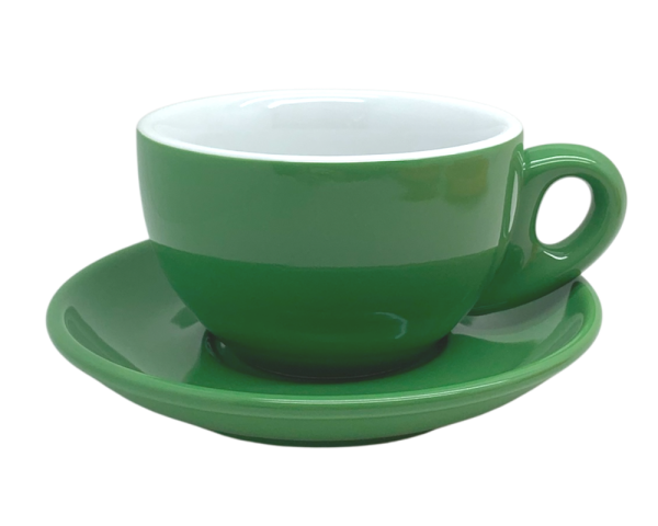 Nuova Point Milchkaffee Tasse PALERMO grün 290ml