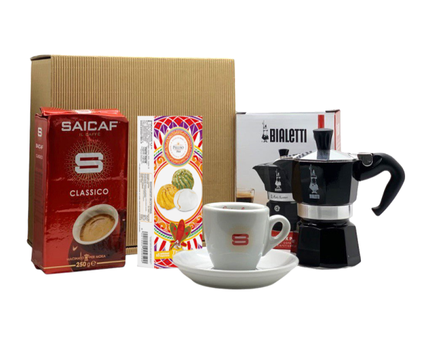 Geschenkset Saicaf & Bialetti