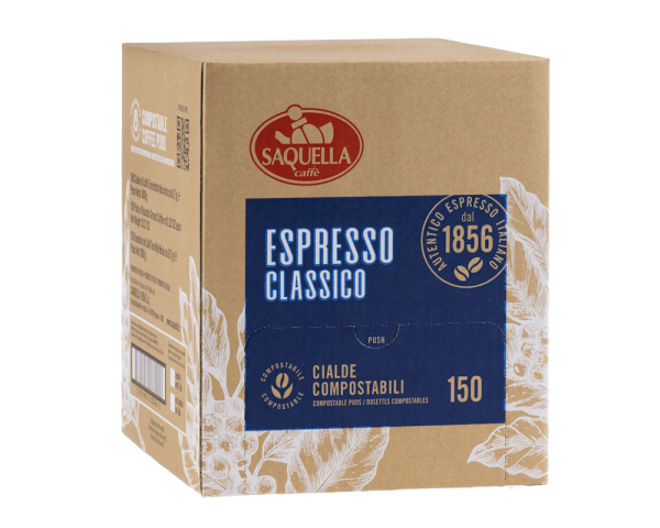 Saquella Classico Cialde 150 Stück