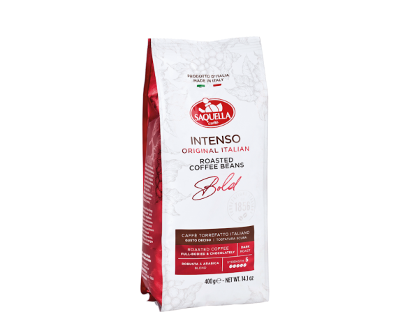 Saquella Intenso Bold 400g  Bohnen im Softbag